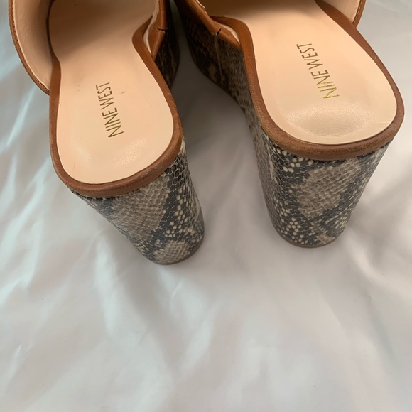 Nine West Snakeprint Wedges - Picture 7 of 8